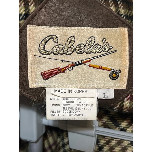 Vintage Cabela's Goose Down Hunting Jacket Men’s L - Picture 11 of 14